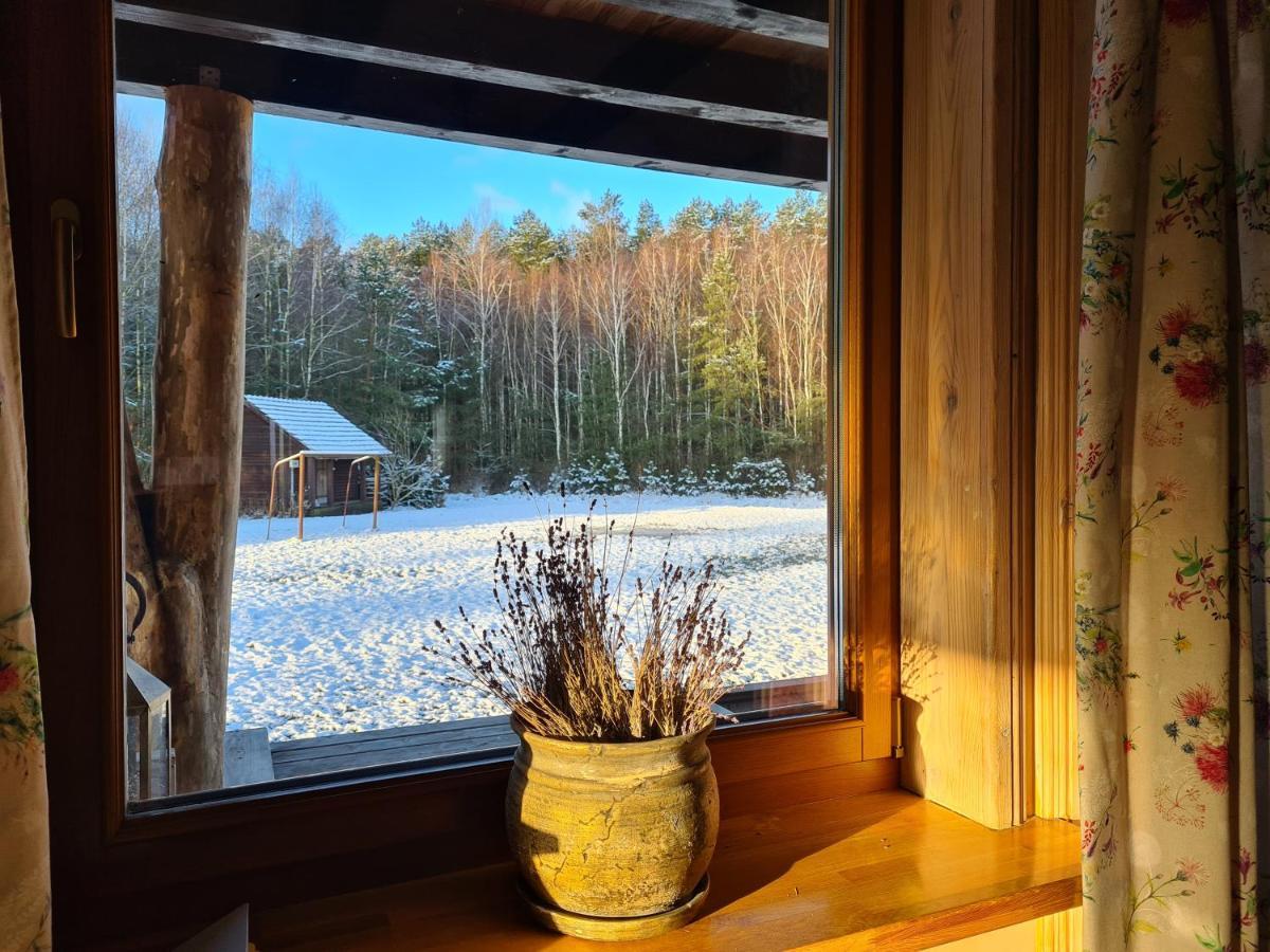 Dworek Ogrodniki, Caloroczny Dom Na Wylacznosc, Basen, Sauna, Las, Staw Rybny, Altana Grillowa, Ognisko, Pianino, Kominek, Piec Chlebowy, Duza Ogrodzona Posesja Tuczna Exterior foto