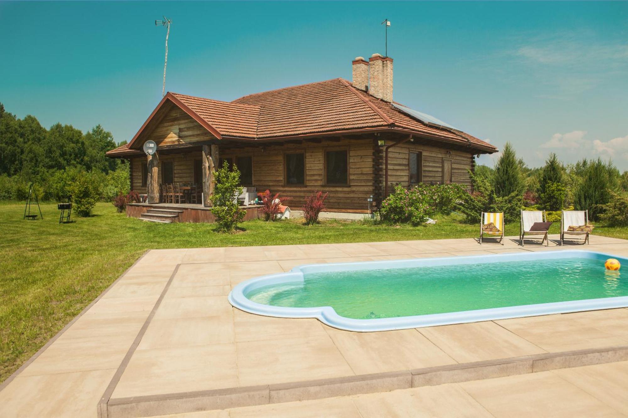 Dworek Ogrodniki, Caloroczny Dom Na Wylacznosc, Basen, Sauna, Las, Staw Rybny, Altana Grillowa, Ognisko, Pianino, Kominek, Piec Chlebowy, Duza Ogrodzona Posesja Tuczna Exterior foto